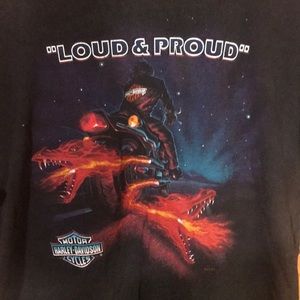 Vintage Harley-Davidson “Loud & Proud” T-Shirt L